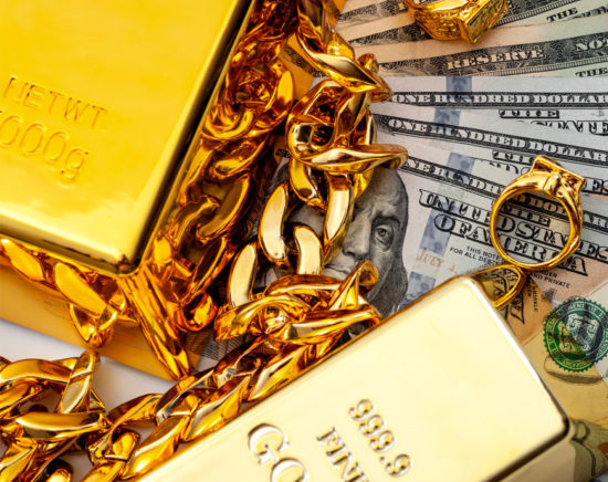 Jewelry and money