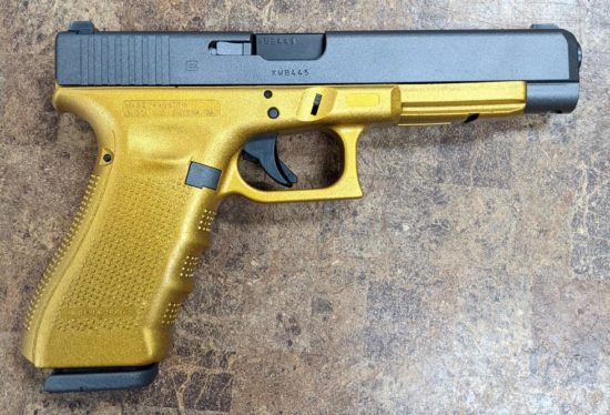 gold gun